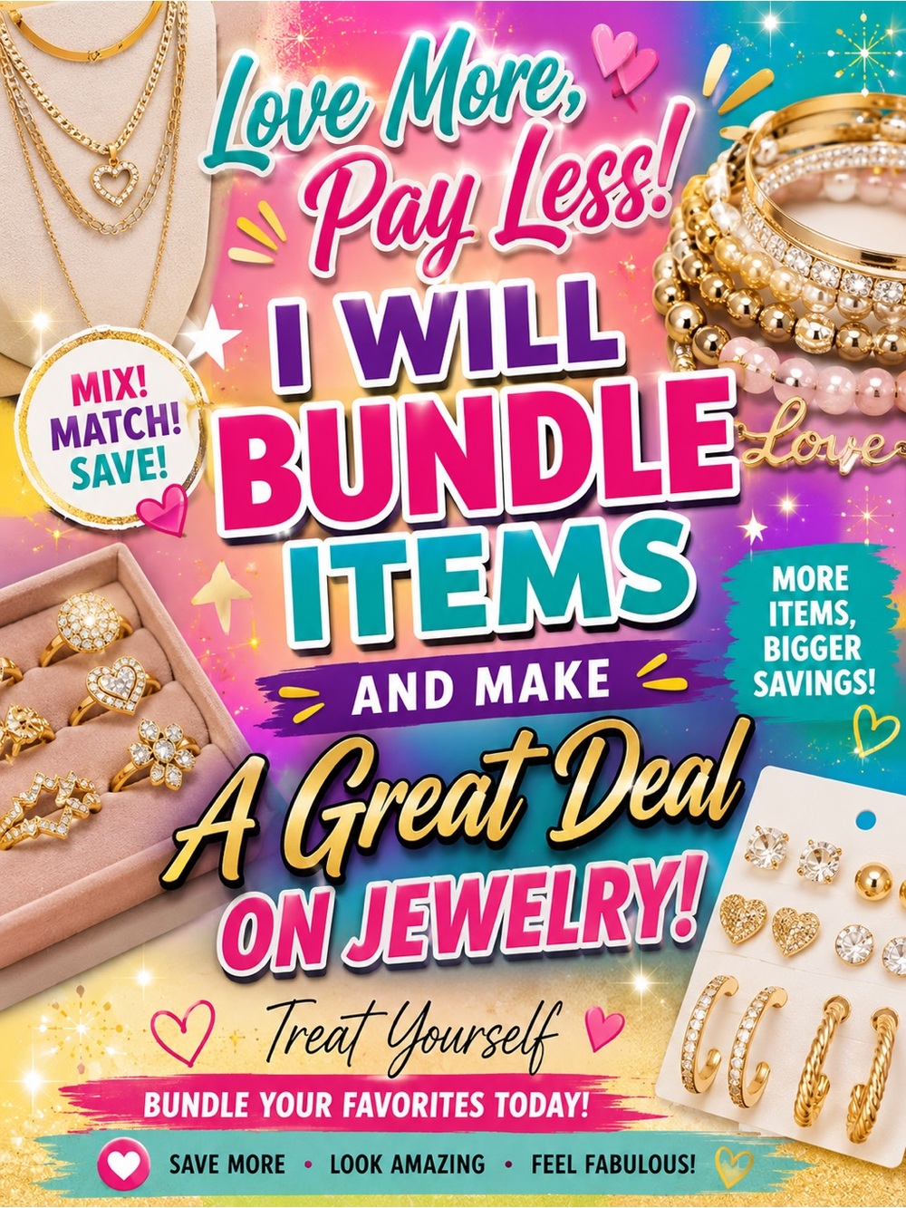 Women Jewelry Bundle - Assorted